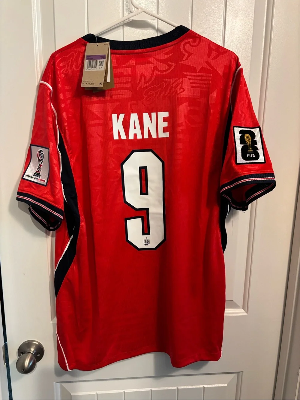 Team England Kane 2026 World Cup Jersey - Picture 2 of 4